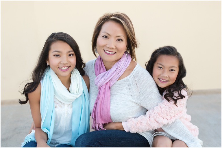 danville mom poses with daughters