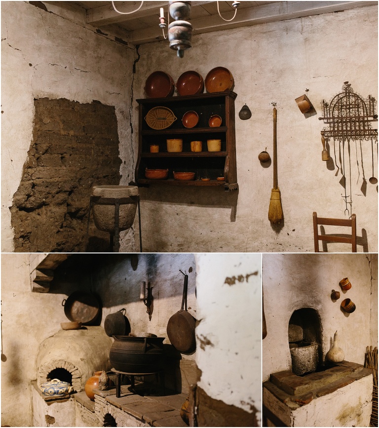 The Kitchen at Mission Carmel for the 4th Grade Mission Report
